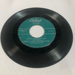 Louis Prima The Wildest Part 3 Body and Soul / Medley 7" Vinyl 45 Capitol Record